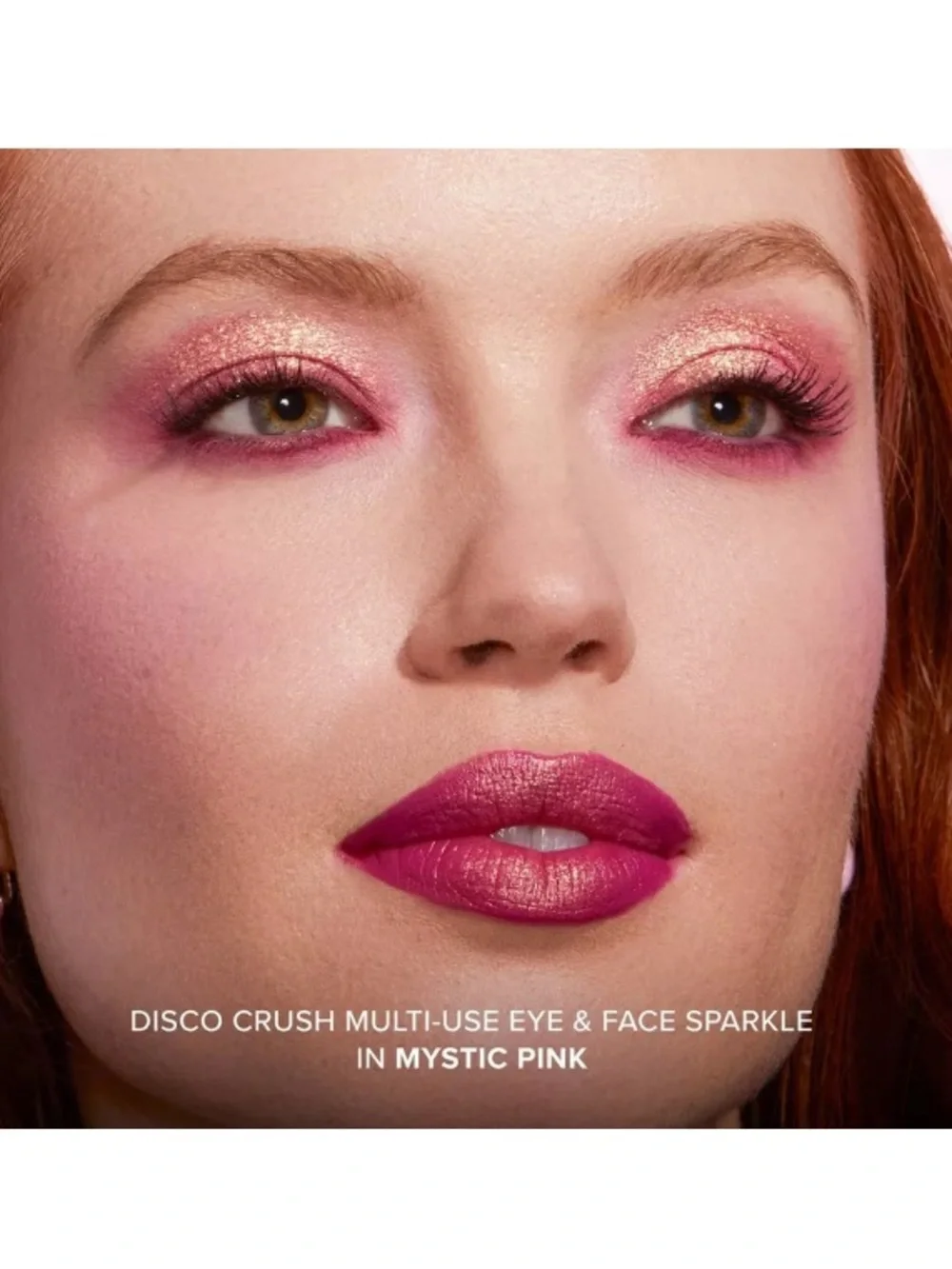 TOO FACED Disco Crush High Shine Glitter Eye + Face Sparkle - MYSTIC PINK